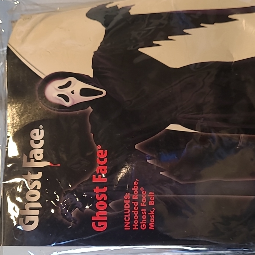 Ghost face costume Kids size 8/10(M)